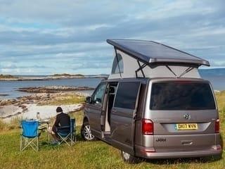Visit Scotland in a campervan and enjoy the beautiful beaches