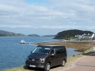 scottish highland tour in our vw campervan