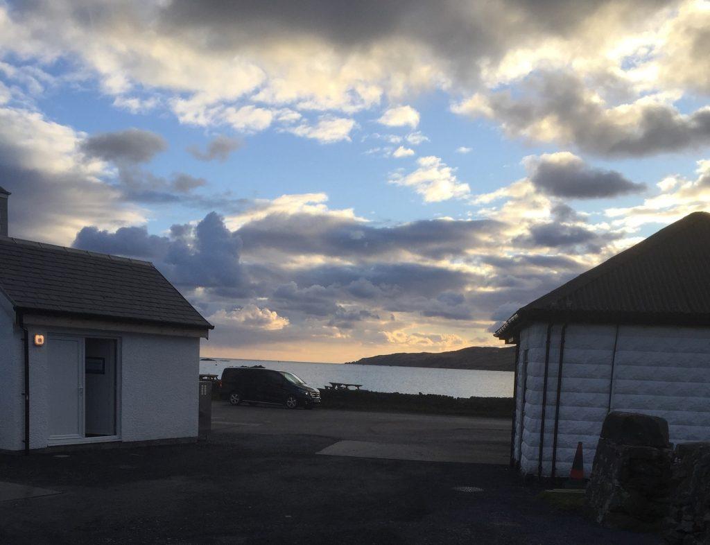 campsite for campervan on Islay
