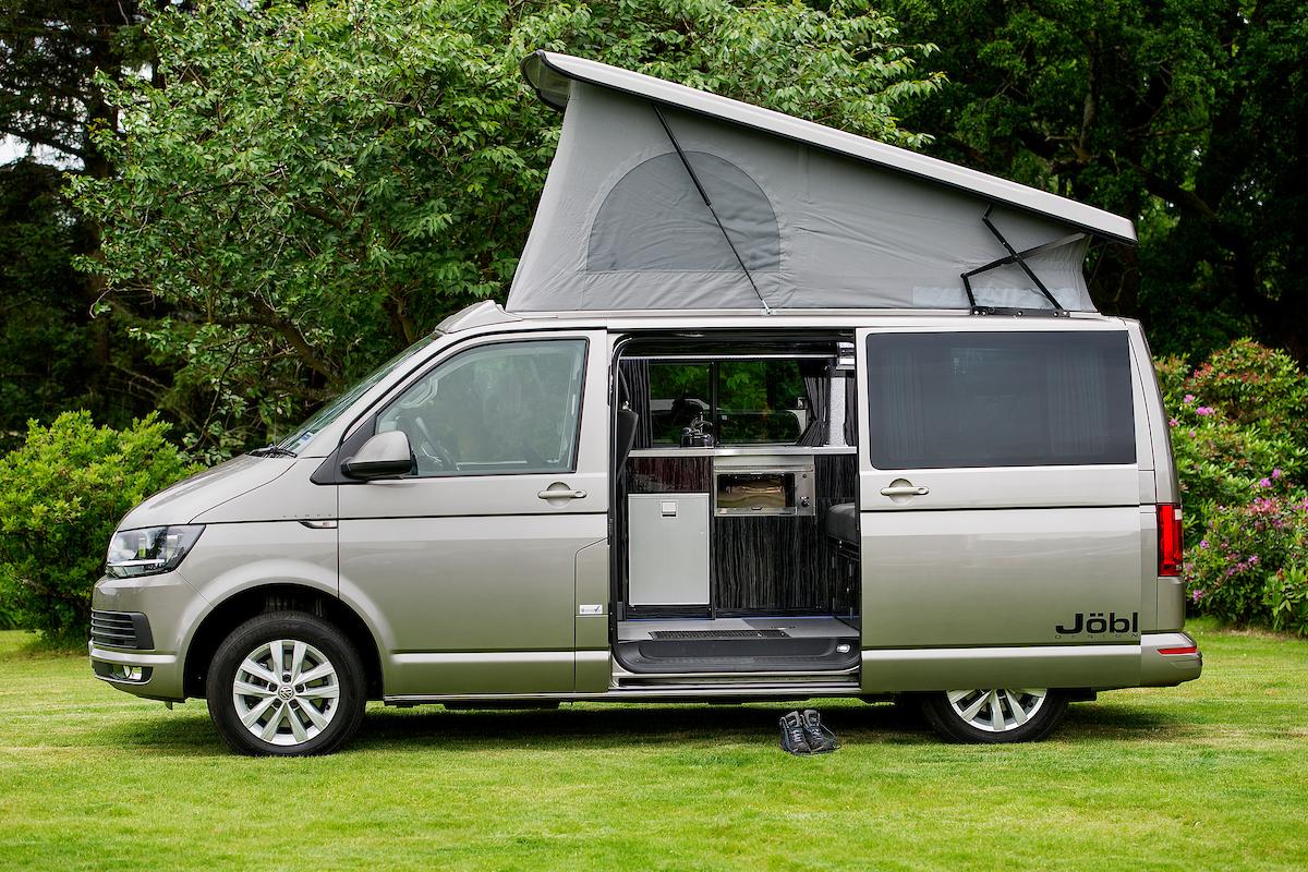 VW Jobl camper van hire Scotland | Modern new VW T6 Campervans