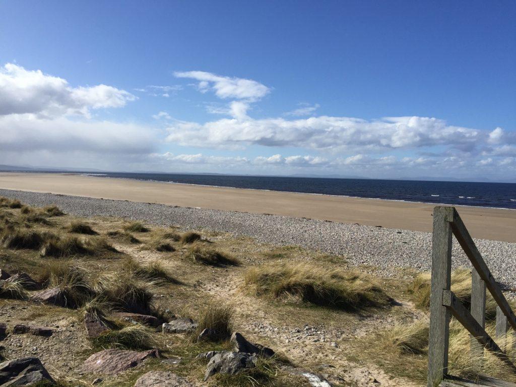 Beach Moray Firth Scotland