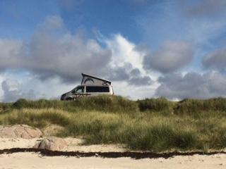 Mull camping beach