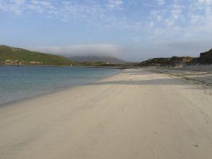Vatersay Beach Outer Hebrides on Four Seasons Campers campervan road trip (1)