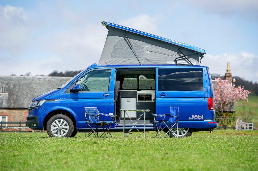 VW Jobl Campervan for hire with Four Seasons Campers