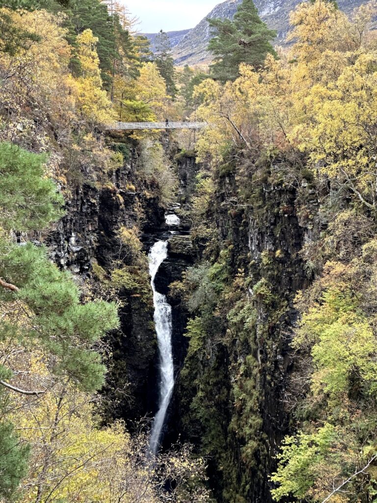 Corrieshalloch waterfall and Gorge Sutherland Scotland