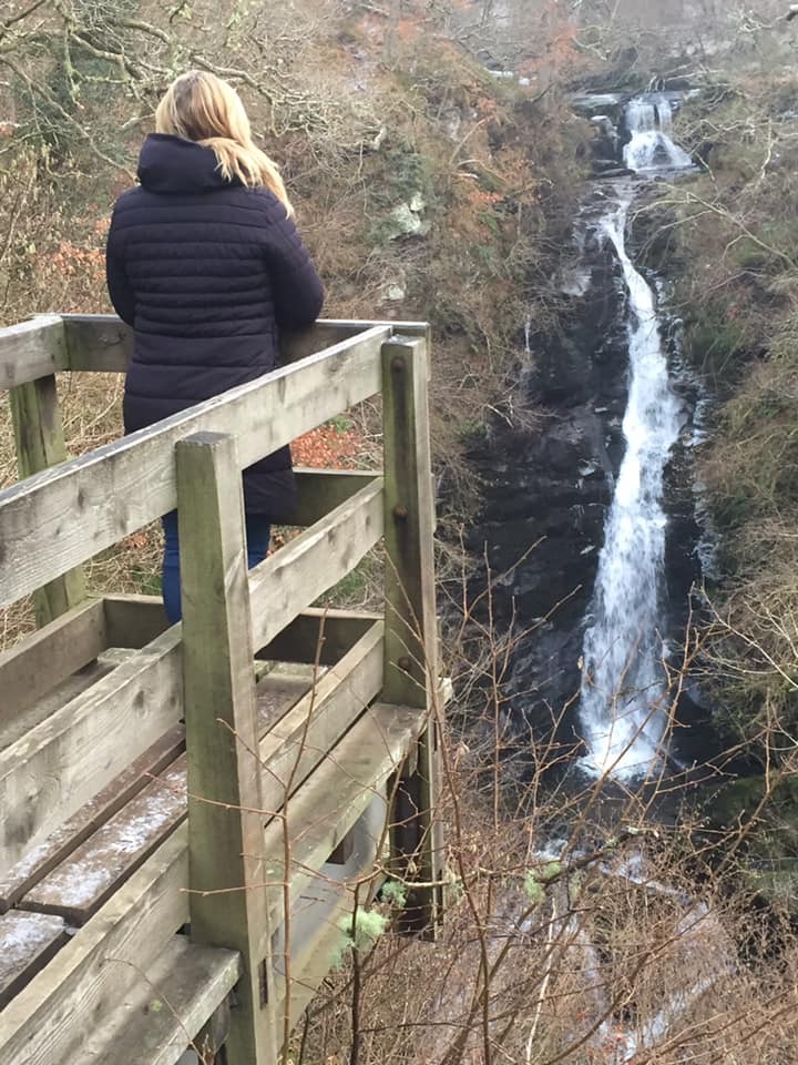 black spout waterfall pitlochry