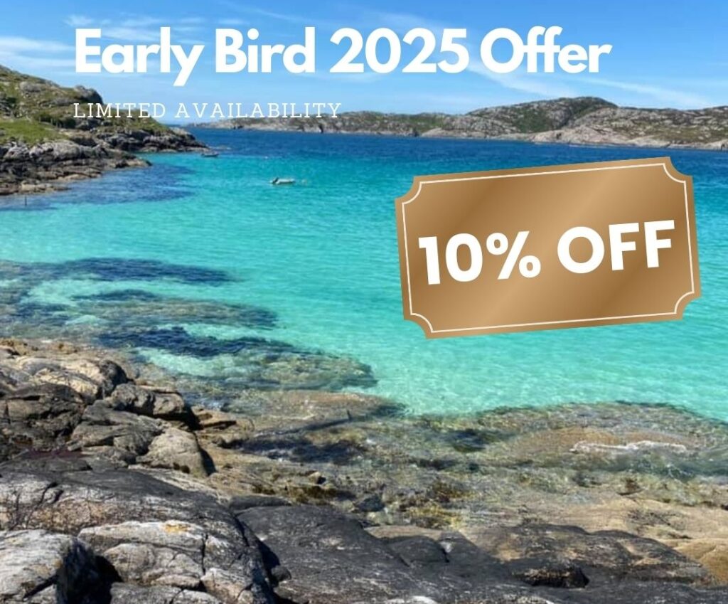 Early Bird 10% off discount 2025 campervan hire