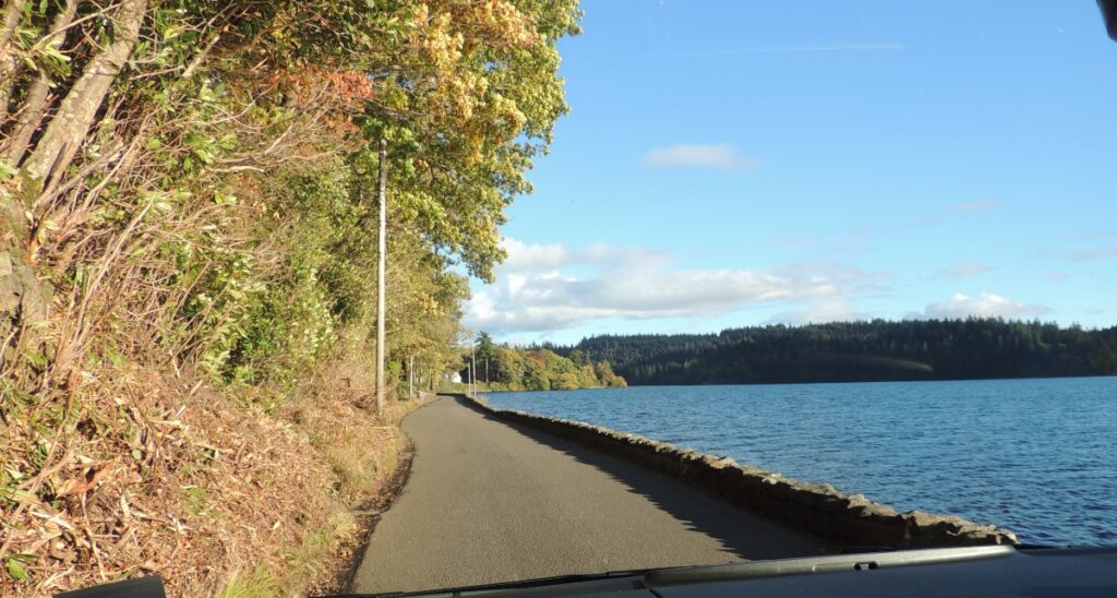 Loch Ard in Loch Lomond and Trossachs national park