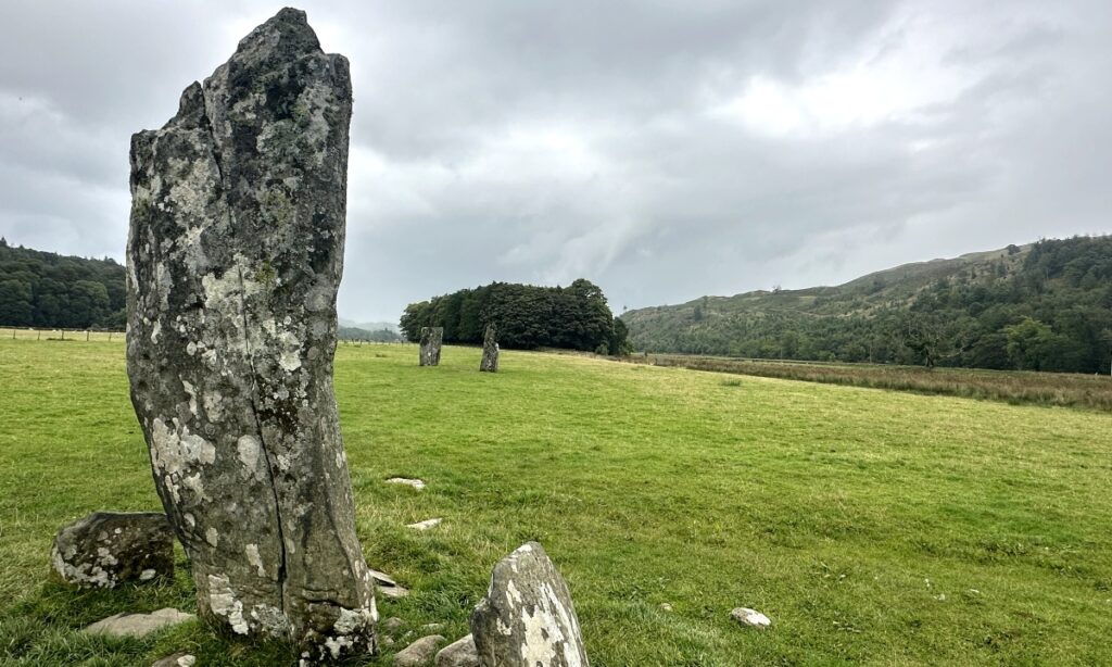 Standing Stones Kilmartin Glen Outlander