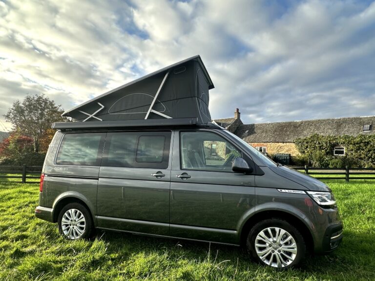 white 2024 VW California Ocean campervan for sale