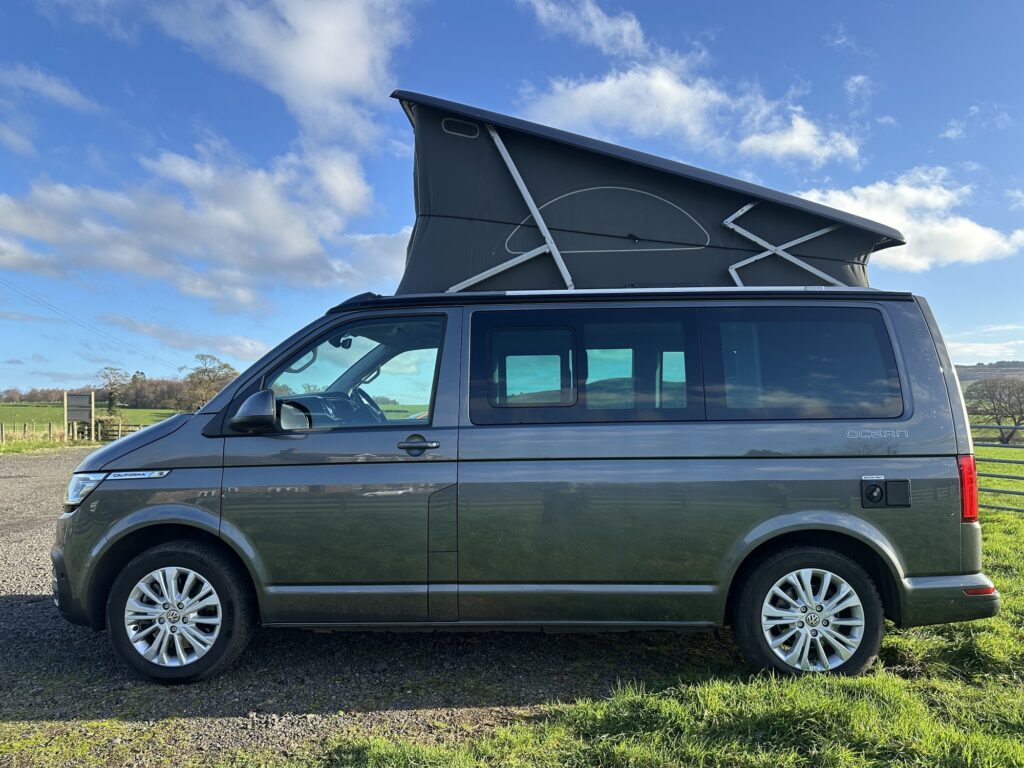 2024 indium grey vw california ocean campervan for sale
