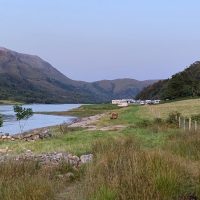 Caolasnacon Campsite Kinlochleven on Four Seasons Campers Campervan Road Trip