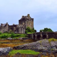 Eilean Donan Castle Western Highlands on Four Seasons Campers road trip Scotland