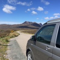 Scotlands roads with Four Seasons Campers Campervan road trip
