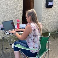 customer service on Four Seasons Campers campervan road trip Scotland